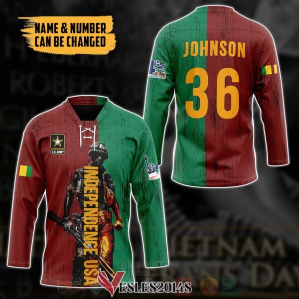 Vietnam Veterans' Day Personalized Hockey Jersey, Trending Gifts For Fans - Vesles2014s 2
