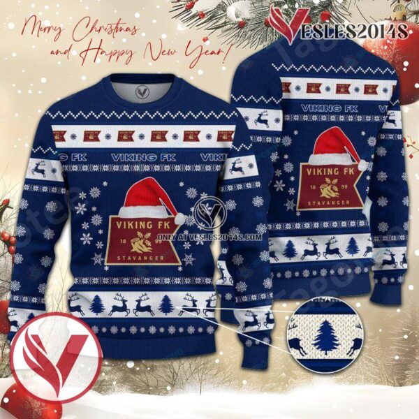 Viking Fotballklubb Sport Ugly Christmas Sweater, Unique Gifts For Fans - Vesles2014aS 1
