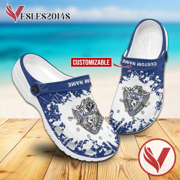 Viking TIF Logo Handball Crocs, Unique Footwear For Fans - Vesles2014S