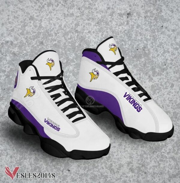 Vikings Vienna Logo Air Jordan 13 Shoes, Best Sneaker Gifts For Fans - Vesles2014s 1