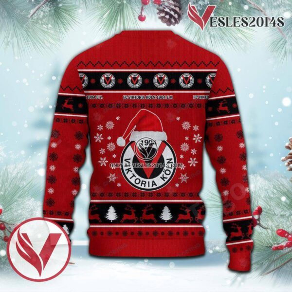 Viktoria Koln Sport Ugly Christmas Sweater, Unique Gifts For Fans - Vesles2014aS 3