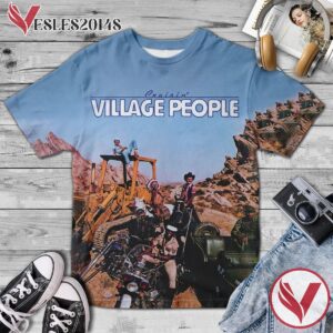 Village People Cruisin' Album Cover Shirt, Perfect Gifts For Music Lovers - Vesles2014S