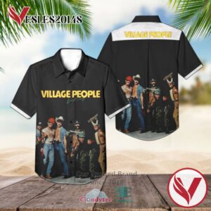 Village People Live and Sleazy 1979 Casual Hawaiian Shirt, Best Gifts For Summer Vesles2014S
