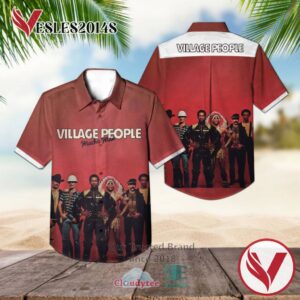 Village People Macho Man Hawaiian Casual Shirt, Best Gifts For Summer Vesles2014S
