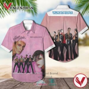 Village People Renaissance Album Hawaiian Casual Shirt, Best Gift For Music Lovers Vesles2014S
