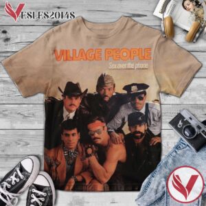 Village People Sex Over The Phone Album Cover Shirt, Perfect Gifts For Music Lovers - Vesles2014S