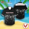 Village People The Debut Album Cover Black Hawaiian Shirt, Unique Gifts For Music Lovers - Vesles2014S