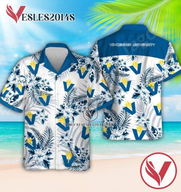 Vincennes University Logo Hawaiian Suit, Perfect Gifts Idea In Holiday - Vesles2014S
