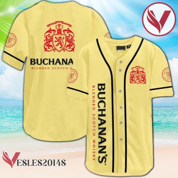 Vintage Buchanan's Blended Scotch Whisky Baseball Jersey Q0W, Perfect Gifts For Fans - Vesles2014S
