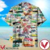Vintage Car Hawaiian Shirt, Unique Gifts For Friends - Vesles2014S 1