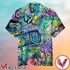 Vintage Cool Graffiti Colorful Hawaiian Shirt, Unique Gifts For Friends - Vesles2014S 1