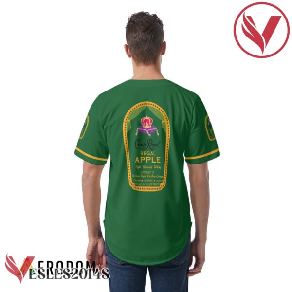 Vintage Green Crown Royal Regal Apple Baseball Jersey, Perfect Gifts For Fans - Vesles2014S 5