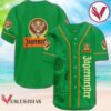 Vintage Green Skull Jagermeister Baseball Jersey, Perfect Gifts For Fans - Vesles2014S