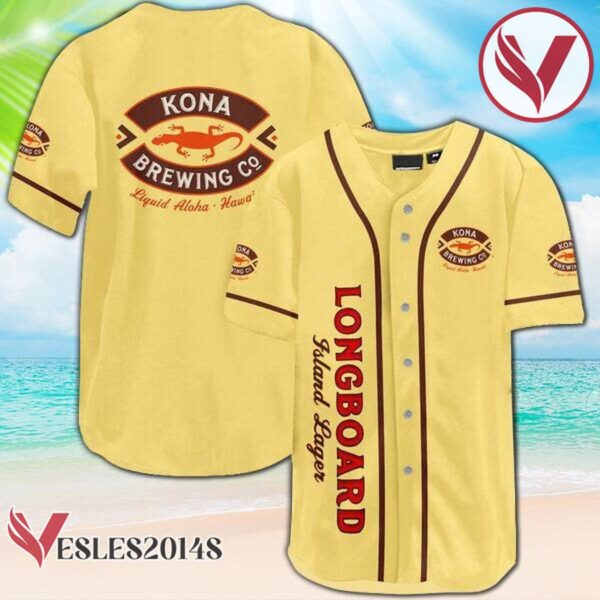 Vintage Longboard Island Lager Baseball Jersey, Perfect Gifts For Fans - Vesles2014S