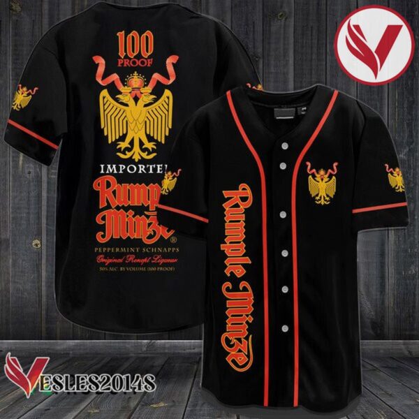 Vintage Rumple Minze Gin Baseball Jersey, Perfect Gifts For Fans - Vesles2014S