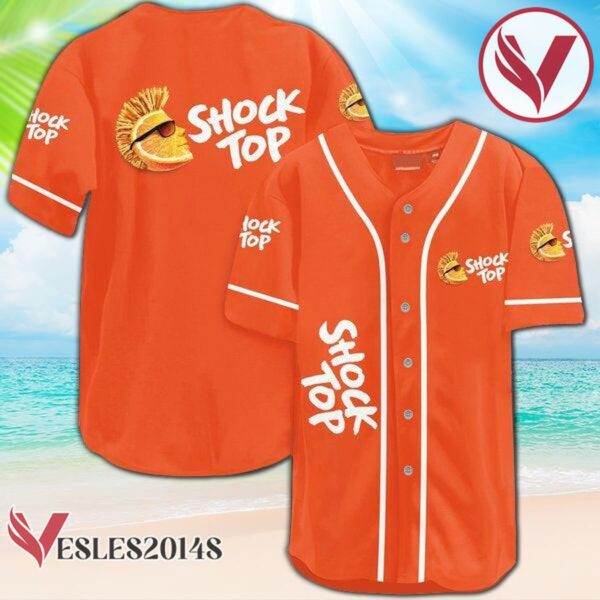 Vintage Shock Top Beer Baseball Jersey, Perfect Gifts For Fans - Vesles2014S