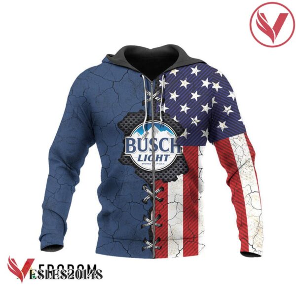 Vintage Skull Busch Light Hoodie - Vesles2014S 2