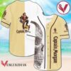 Vintage Skull Captain Morgan Baseball Jersey, Perfect Gifts For Fans - Vesles2014S