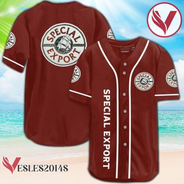 Vintage Special Export Beer Baseball Jersey, Perfect Gifts For Fans - Vesles2014S