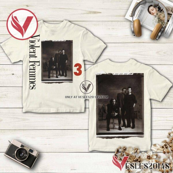 Violent Femmes 3 Album Cover Shirt, Unique Gifts For Music Lovers - Vesles2014S