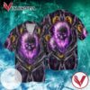 Violet Ghost For Men And Women Graphic Print Short Sleeve Hawaiian Casual Shirt Vesles2014S