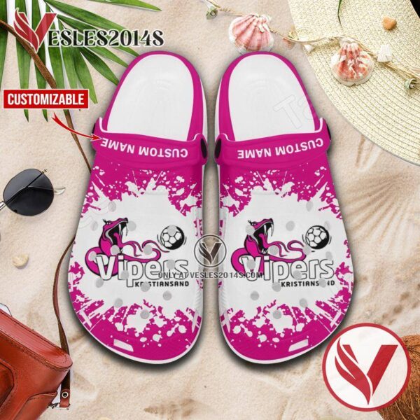 Vipers Kristiansand Handball Club Crocs Shoes For Men And Women, Unique Clogs Shoes For Fans - Vesles2014S 1