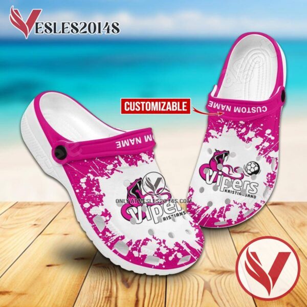 Vipers Kristiansand Handball Club Crocs Shoes For Men And Women, Unique Clogs Shoes For Fans - Vesles2014S
