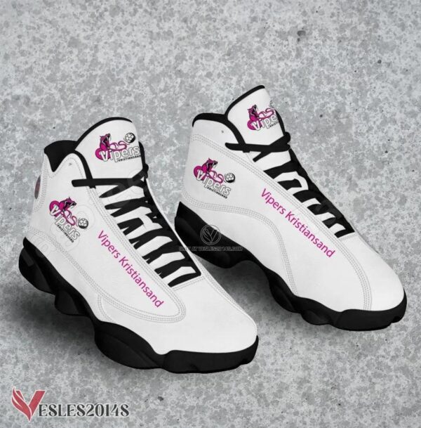Vipers Kristiansand Handball Logo Air Jordan 13 Shoes, Best Sneaker Gifts For Fans - Vesles2014s 1