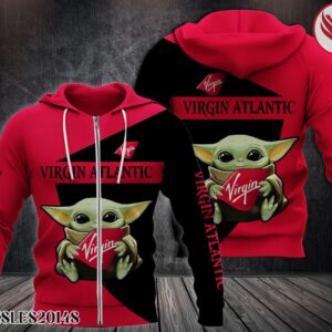 Virgin Atlantic Uniform Custom Hoodie - Vesles2014S 1
