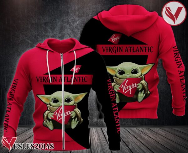 Virgin Atlantic Uniform Custom Hoodie - Vesles2014S 1