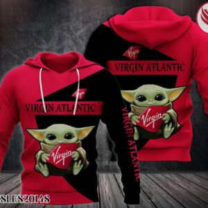 Virgin Atlantic Uniform Custom Hoodie - Vesles2014S