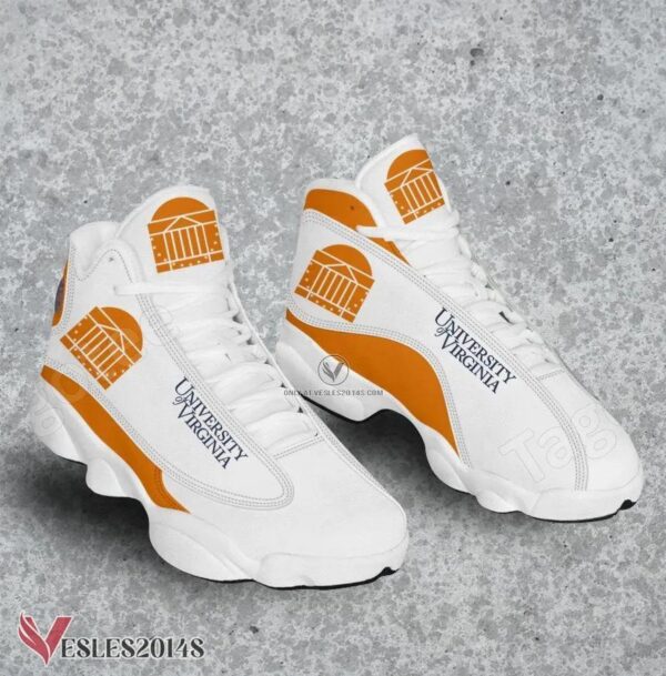 Virginia College Logo Air Jordan 13 Shoes, Best Sneaker Gifts For Fans - Vesles2014s