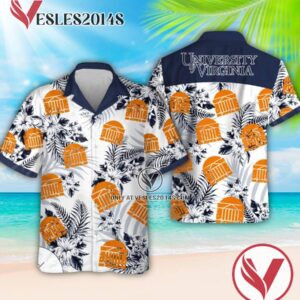 Virginia College Logo Hawaiian Shirt, Perfect Gifts Idea In Holiday - Vesles2014S