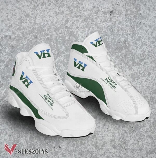 Virginia Highlands Community College Logo Air Jordan 13 Shoes, Best Sneaker Gifts For Fans - Vesles2014s