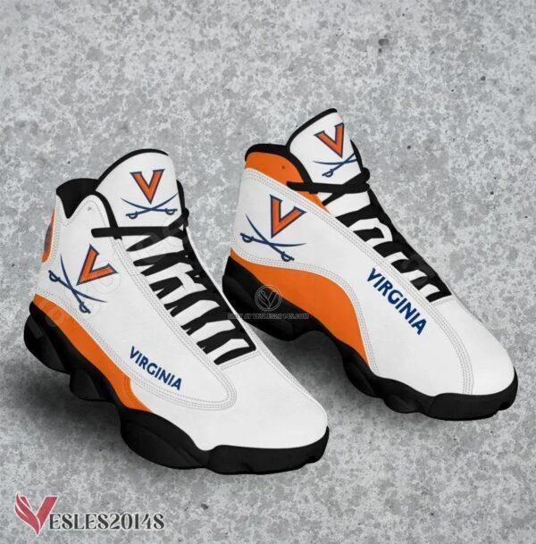 Virginia NCAA Logo Air Jordan 13 Shoes, Best Sneaker Gifts For Fans - Vesles2014s 1