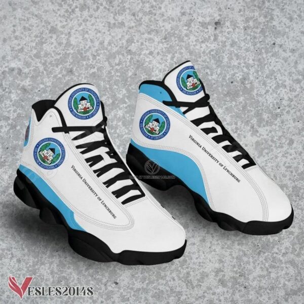 Virginia University of Lynchburg Logo Air Jordan 13 Shoes, Best Sneaker Gifts For Fans - Vesles2014s
