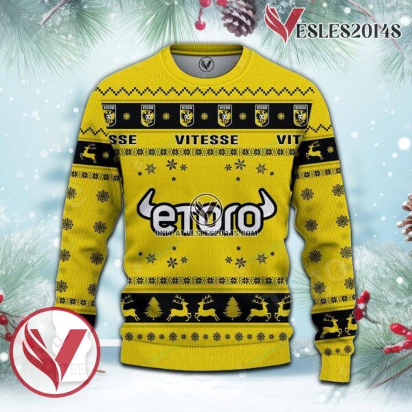 Vitesse Sport Ugly Christmas Sweater, Unique Gifts For Fans - Vesles2014aS 2