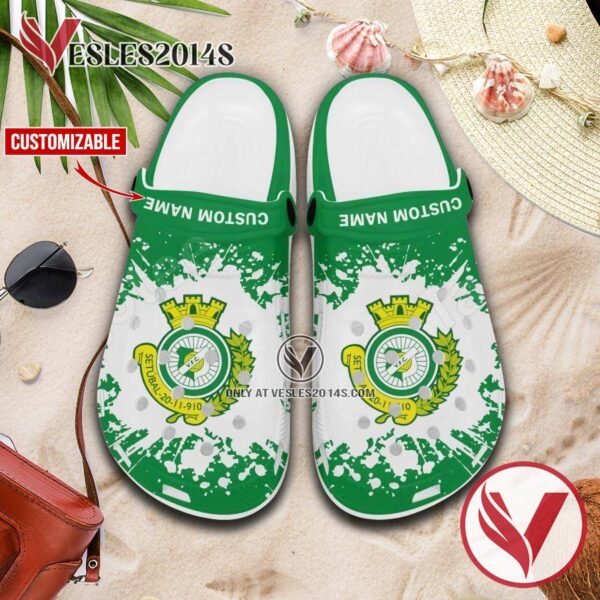 Vitória FC Custom Crocs Shoes For Men And Women, Unique Clogs Shoes For Fans - Vesles2014S 1