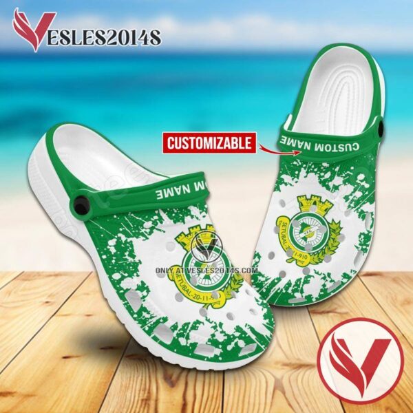 Vitória FC Custom Crocs Shoes For Men And Women, Unique Clogs Shoes For Fans - Vesles2014S
