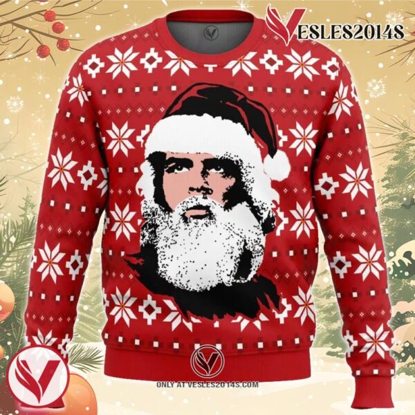 Viva La Navidad Santa Che Guevarra Ugly Christmas Sweater, Unique Christmas Gift For Fans - Vesles2014S