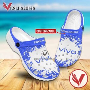 Vivo Logo Crocs Shoes For Men And Women, Unique Clogs Shoes For Fans - Vesles2014S