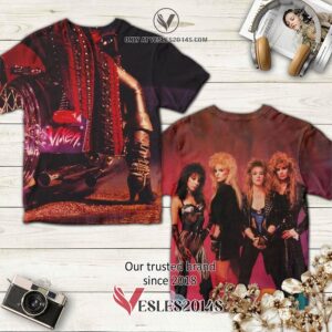 Vixen Band Vixba Album 3D T-Shirt, Unique Gifts For Music Lovers - Vesles2014S
