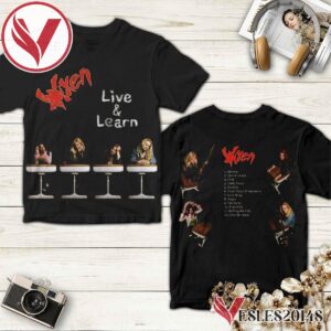 Vixen Live And Learn Album Cover Shirt, Perfect Gifts For Music Lovers - Vesles2014S