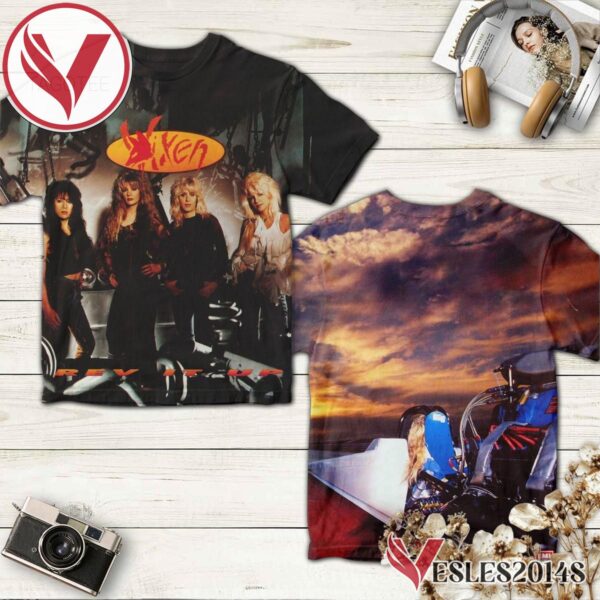 Vixen Rev It Up Album Cover Shirt, Perfect Gifts For Music Lovers - Vesles2014S