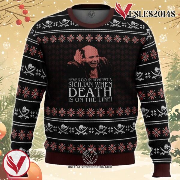 Vizzini The Princess Bride Ugly Christmas Sweater, Unique Christmas Gift For Fans - Vesles2014S