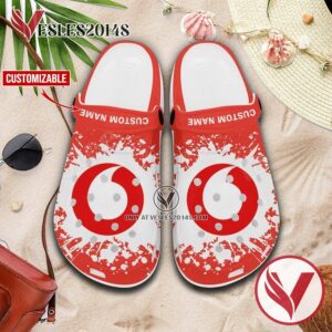 Vodafone Logo Crocs Shoes For Men And Women (2)
