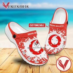 Vodafone Logo Crocs Shoes For Men And Women