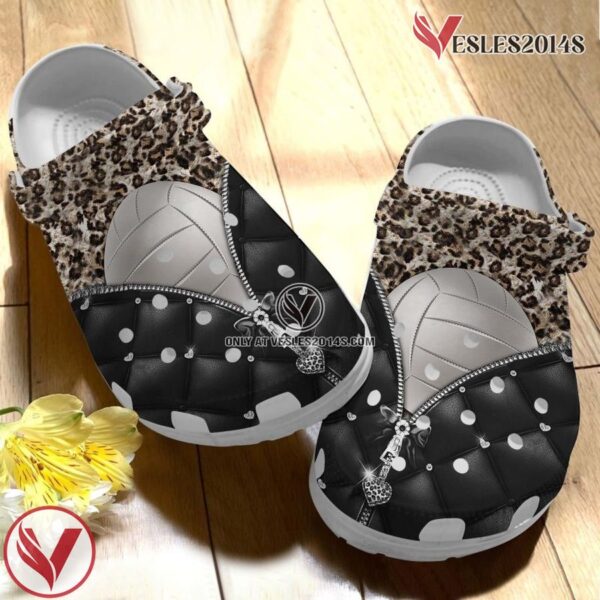 Volleyball Jacket Leopard Shoes clogs Gift For Schoolgirl, Unique Gift From  Vesles2014S