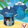 Voulez-vous Album By Abba Blue Hawaiian Shirt, Unique Gifts For Music Lovers - Vesles2014S