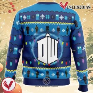 WHO’S Outside Doctor Who Ugly Christmas Sweater, Unique Christmas Gift For Fans - Vesles2014S 3